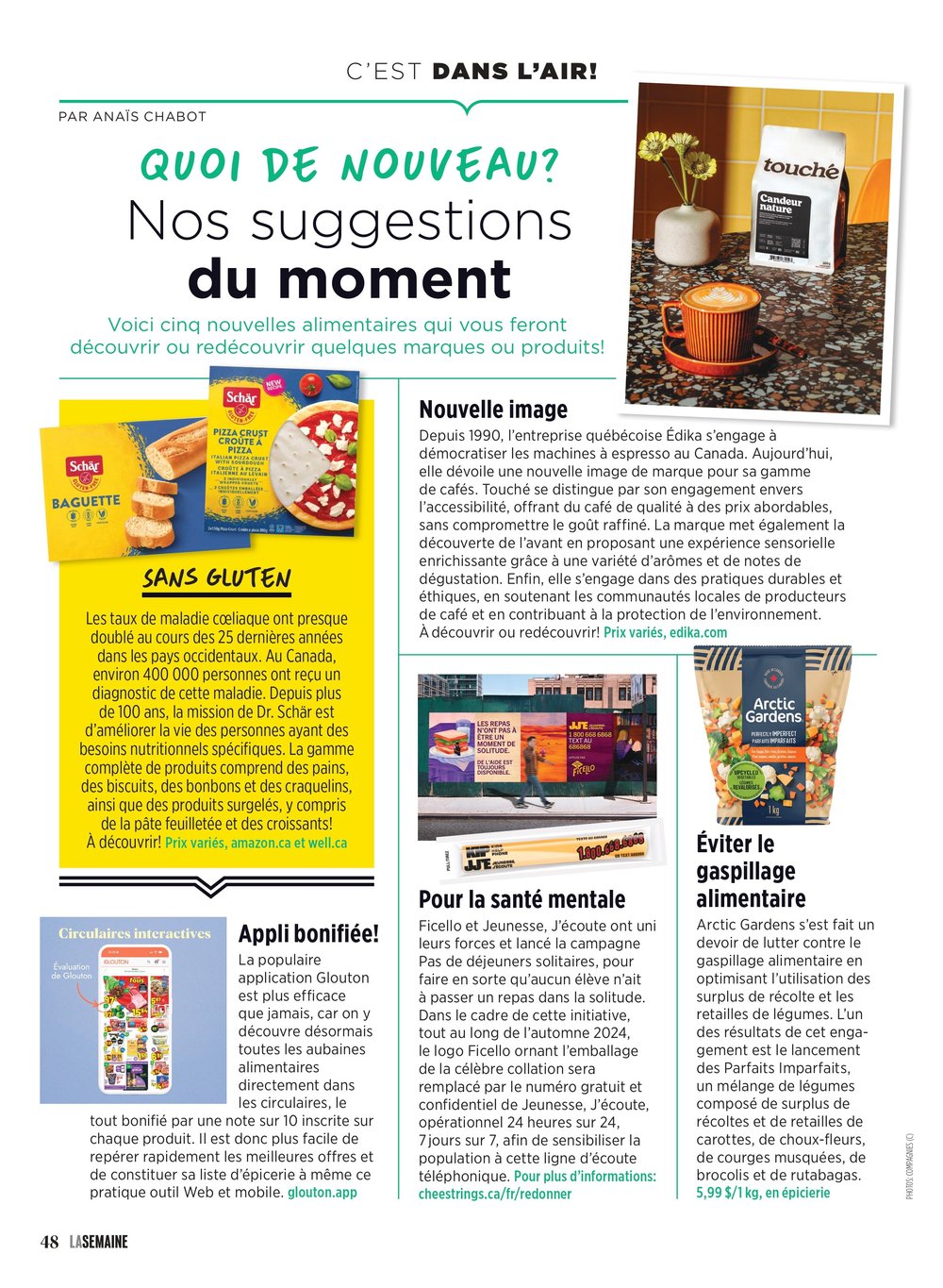 Glouton La Semaine